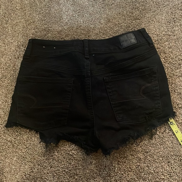 American Eagle Outfitters Black Denim Jean Shorts - Picture 4 of 6